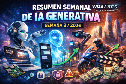 Resumen semanal de IA generativa – Semana 3 de 2026