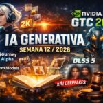 Resumen de IA generativa semana 12 de 2026 con Midjourney V8 Alpha, Adobe Firefly, NVIDIA GTC 2026 y avances en creación de contenido con inteligencia artificial