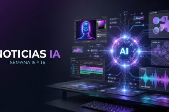 Noticias de IA generativa semanas 15 y 16 de 2026 con HappyHorse, Firefly y Canva AI integrando herramientas creativas
