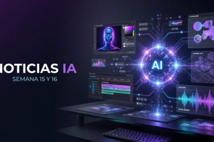 Noticias de IA generativa semanas 15 y 16 de 2026 con HappyHorse, Firefly y Canva AI integrando herramientas creativas